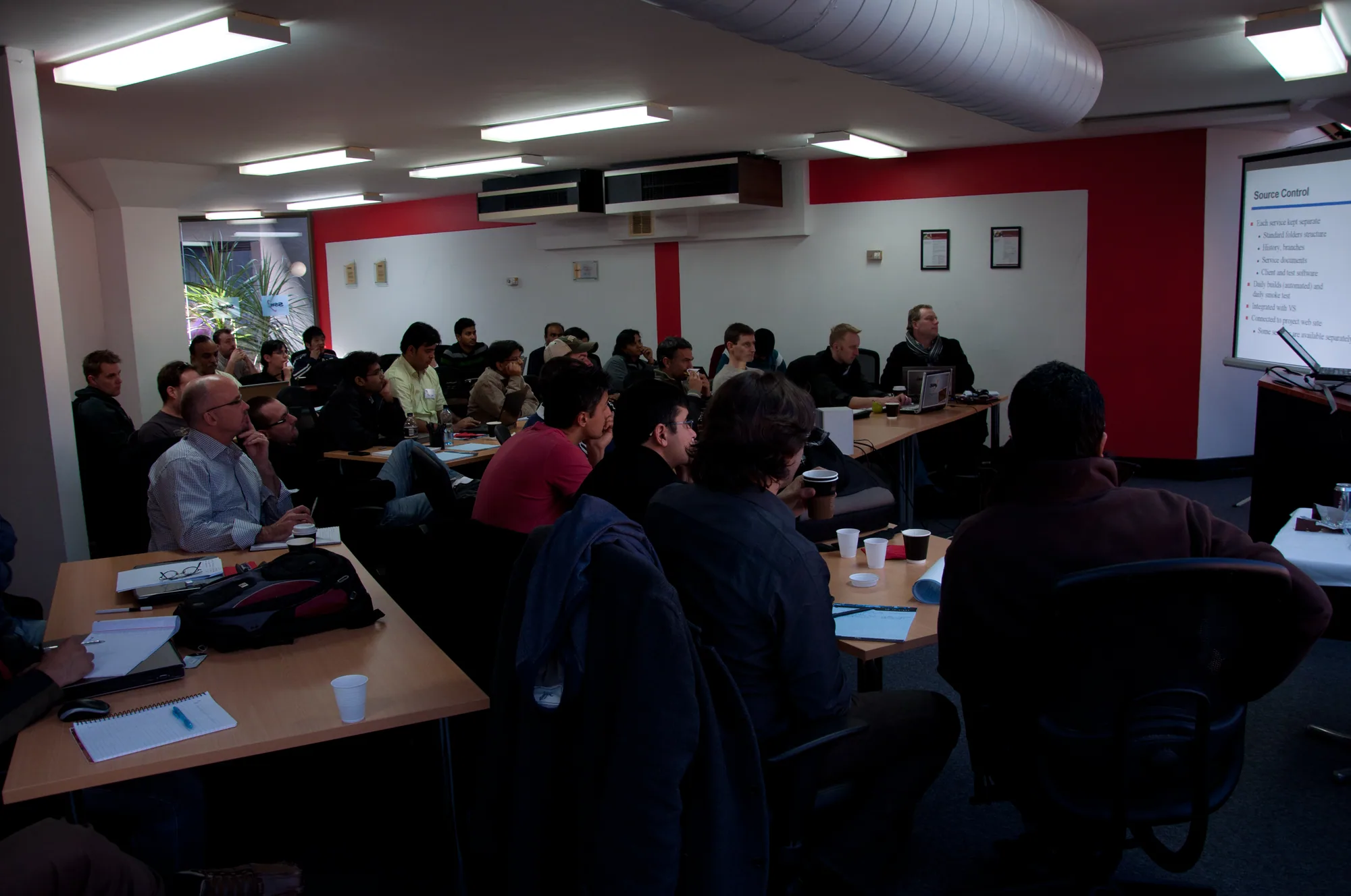 Figure: Packed to the rafters for Juval's presentation