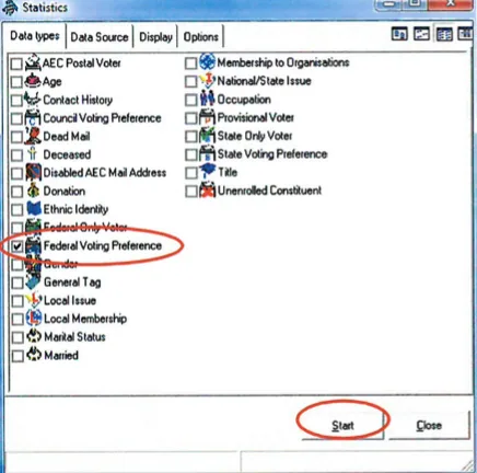 Figure: User Interface of the desktop application is definitely “old school”