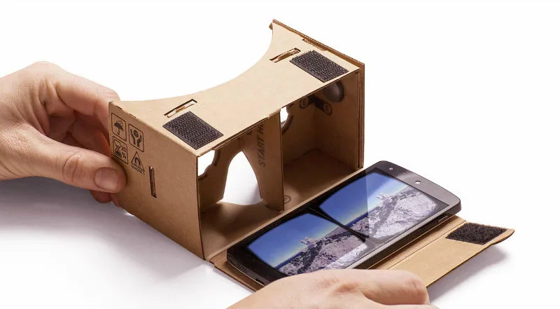 Google Cardboard is a form of VR