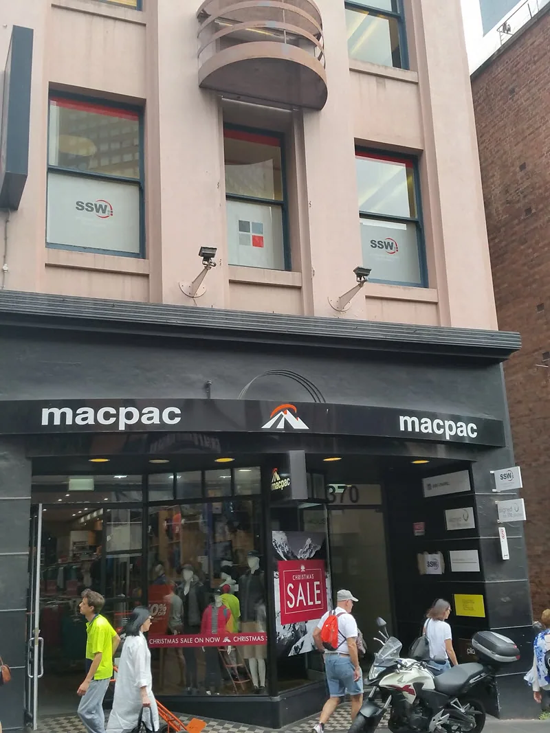 The SSW Chapel Melbourne is located on level 1, 370 Little Bourke Street in the heart of the city