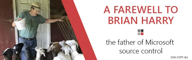 A farewell to Brian Harry, the father of Microsoft source control