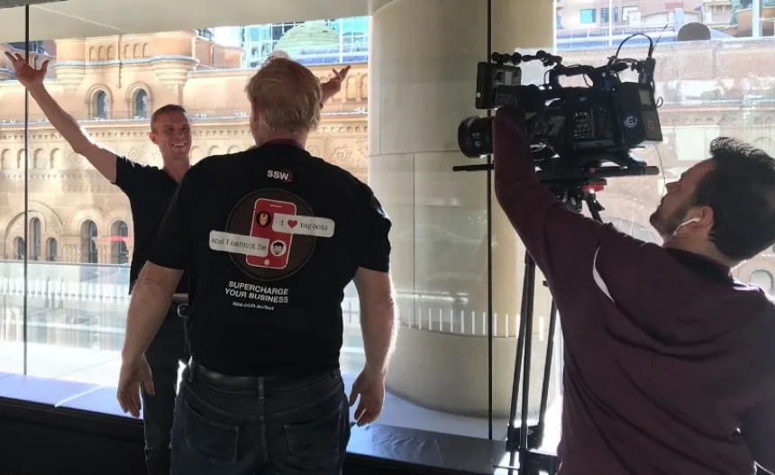 SSW TV team brought the best out of the camera shy Troy Hunt