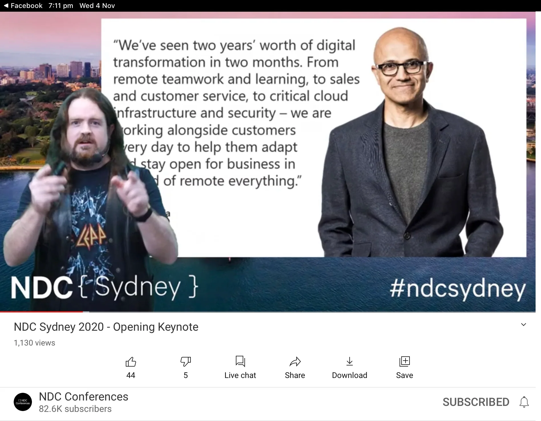 Dylan’s Keynote https://youtu.be/KzJBm4nIKpA