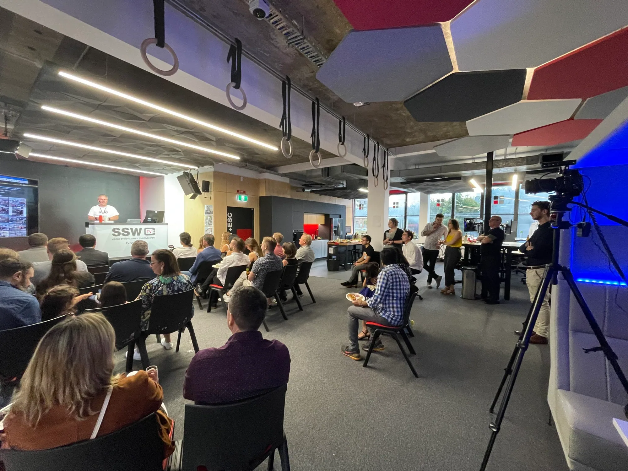 SSW Newcastle during presentation