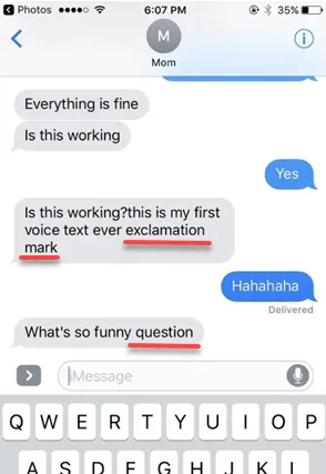 I sometimes find using voice-to-text not to my quality, (red underlines) especially to do with punctuation which can be added as words 😂