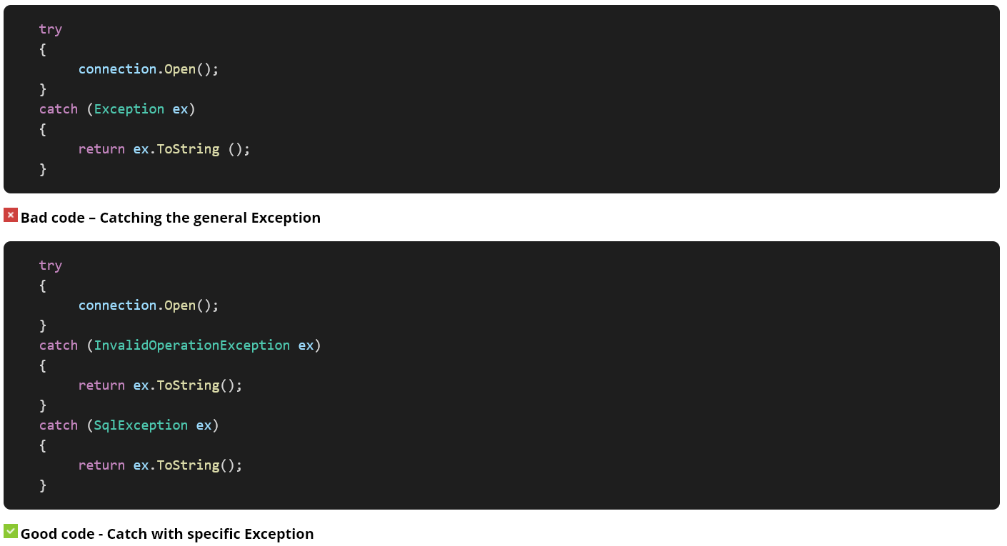 rethrowing an exception