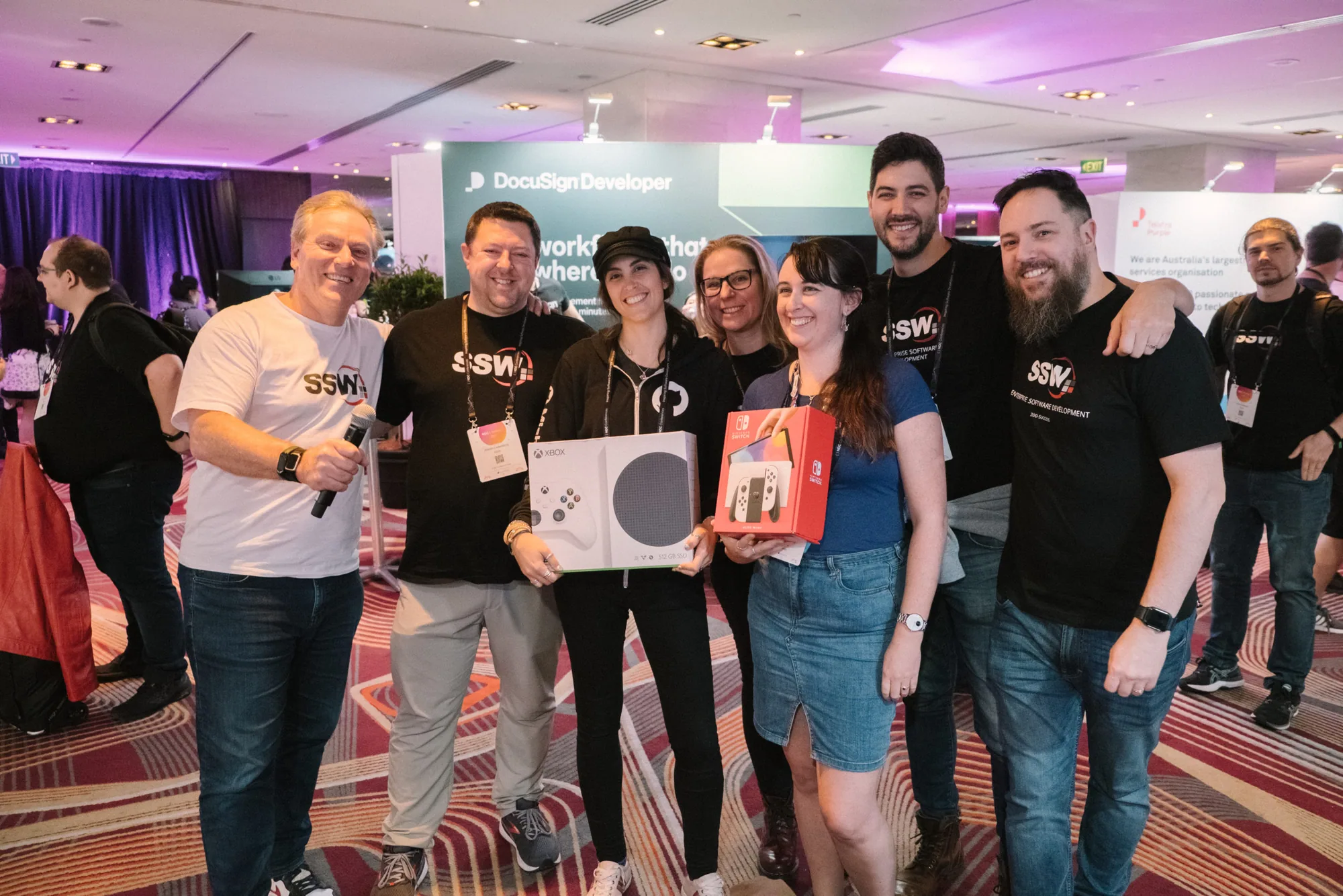 SSW Team with the major prize winners