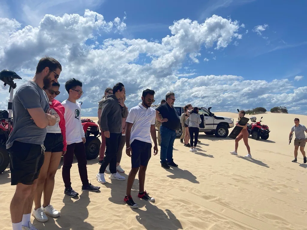 Sand dunes