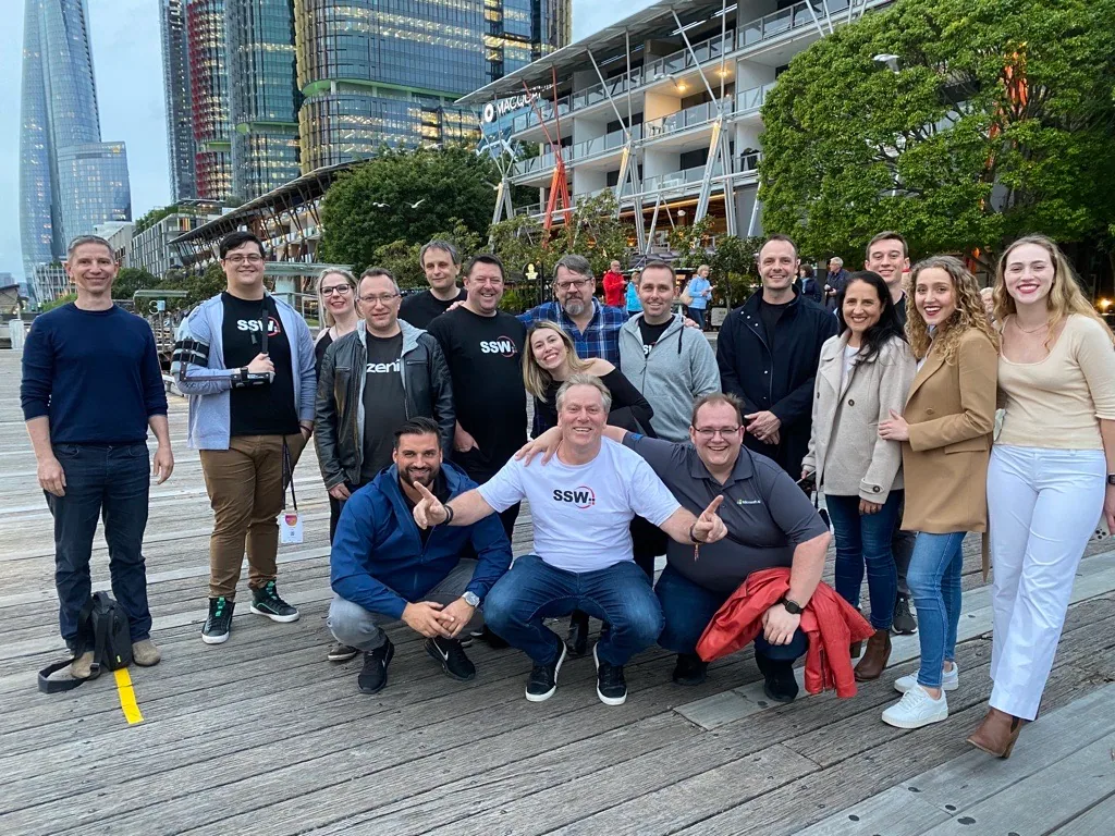 SSW’ers past and present gearing up for the cruise