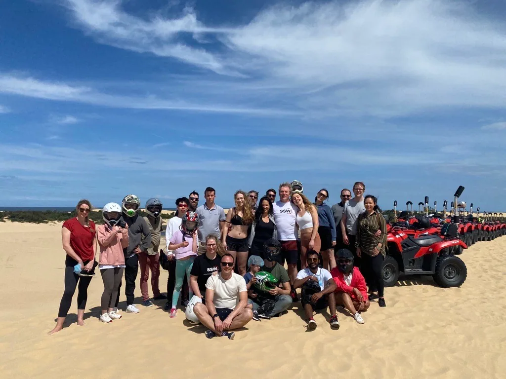 What a beautiful place to bring the team