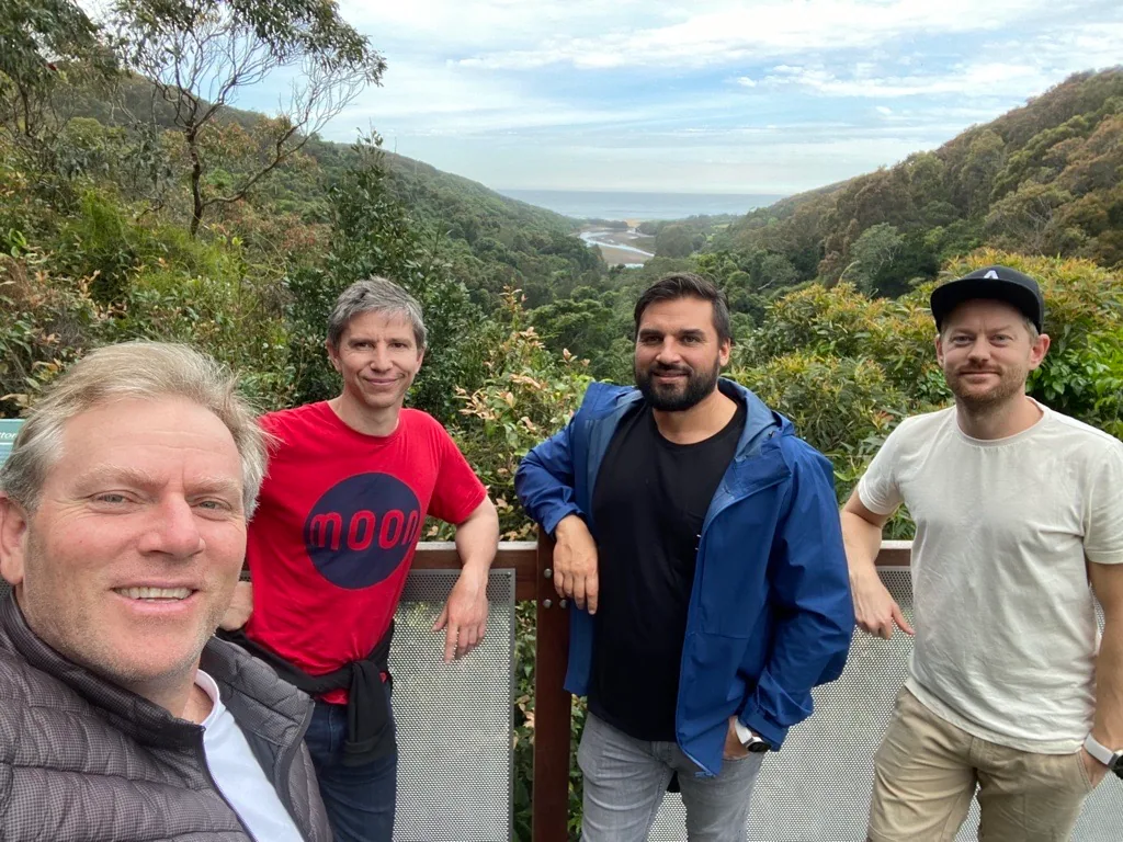 Hanging out pre-NDC with Duncan Hunter and the NDC Crew, Jakob Bradford, and Steinar Braaten