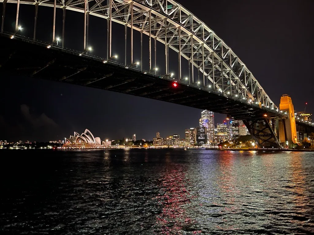 The gorgeous Sydney Habour, taken on the cruise