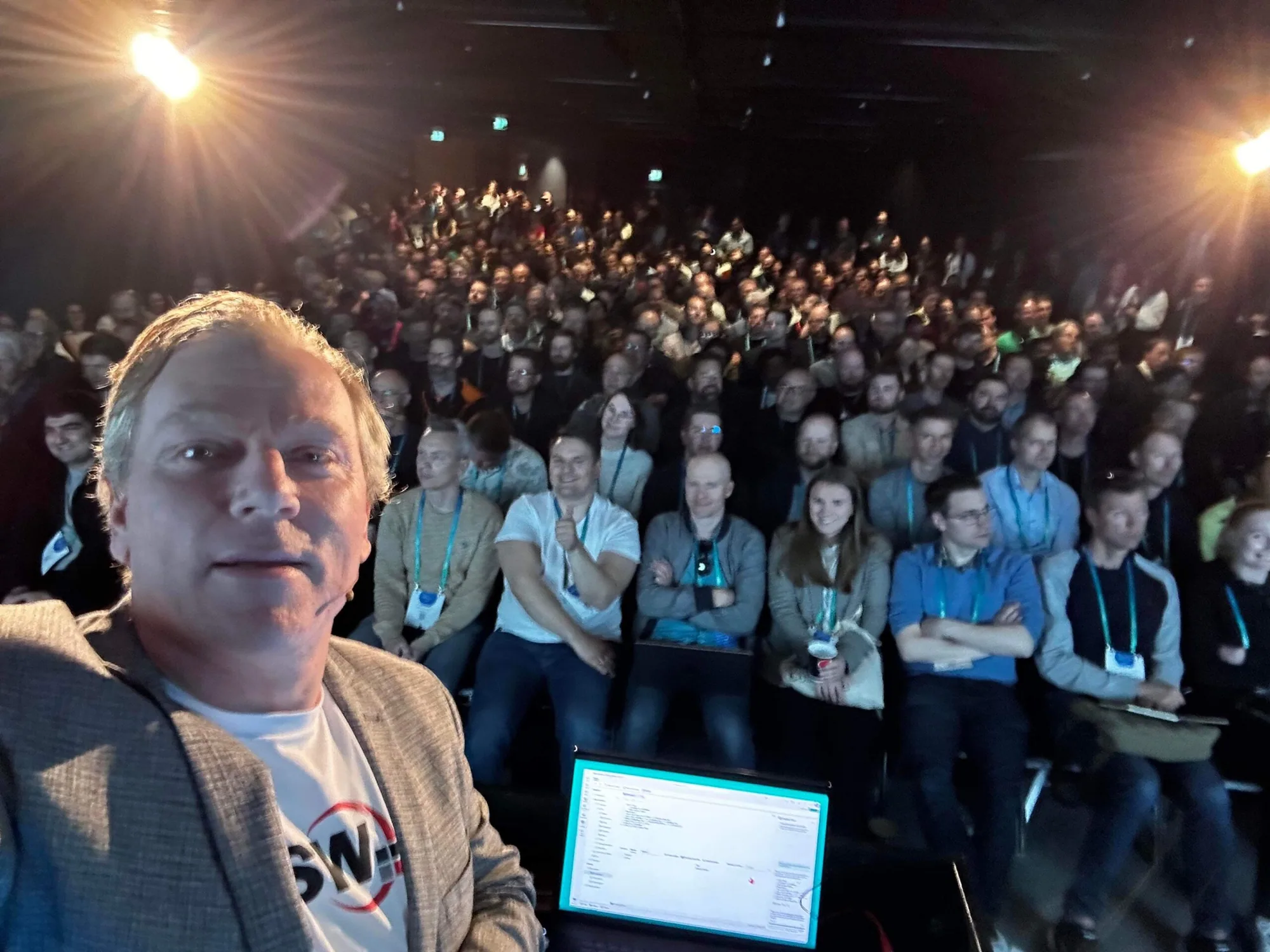 Adam Cogan talk selfie