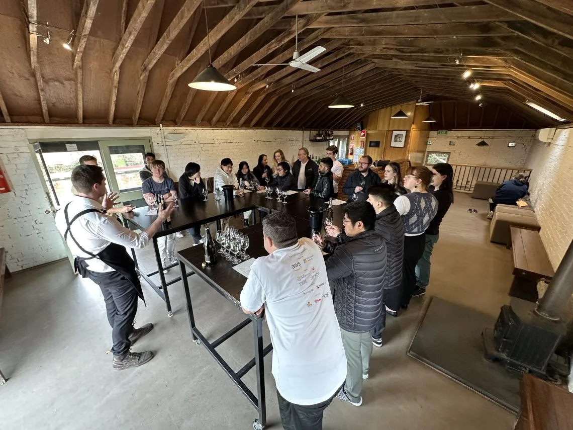 Wine tasting