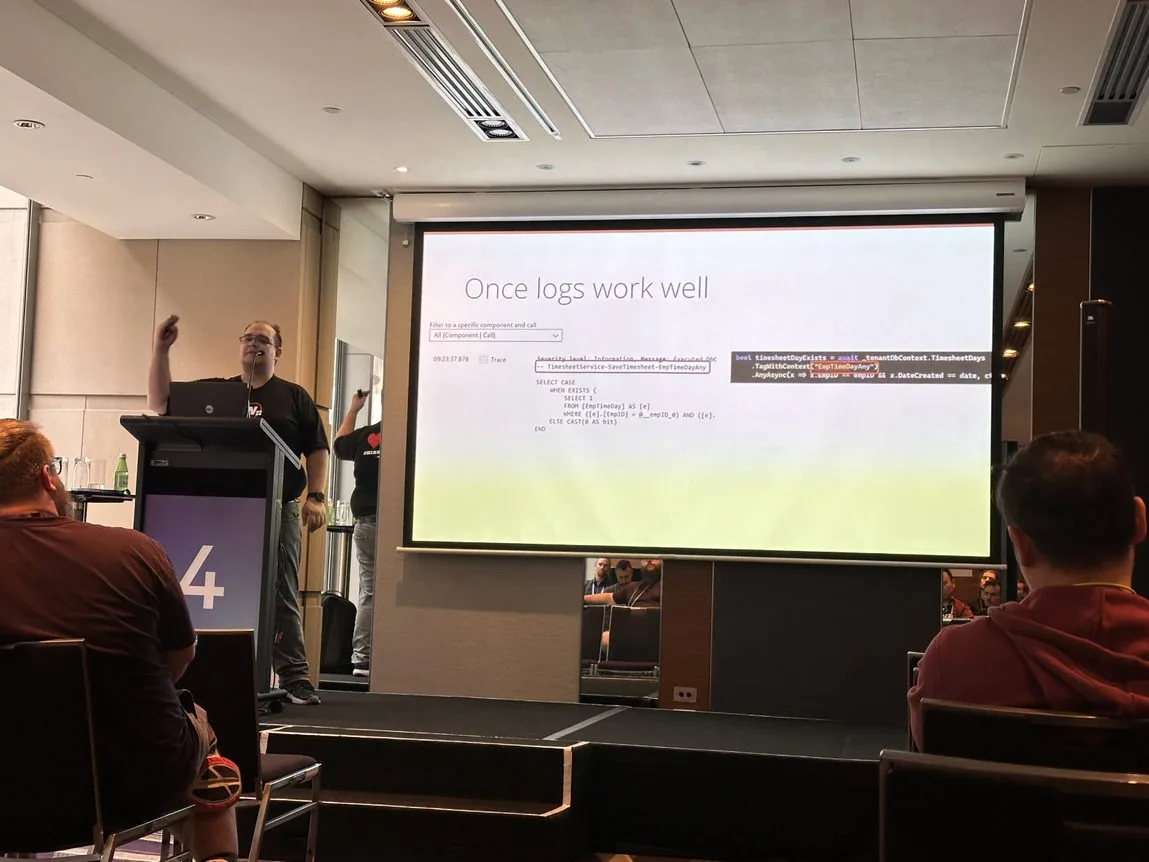 Jernej (JK) Kavka presenting