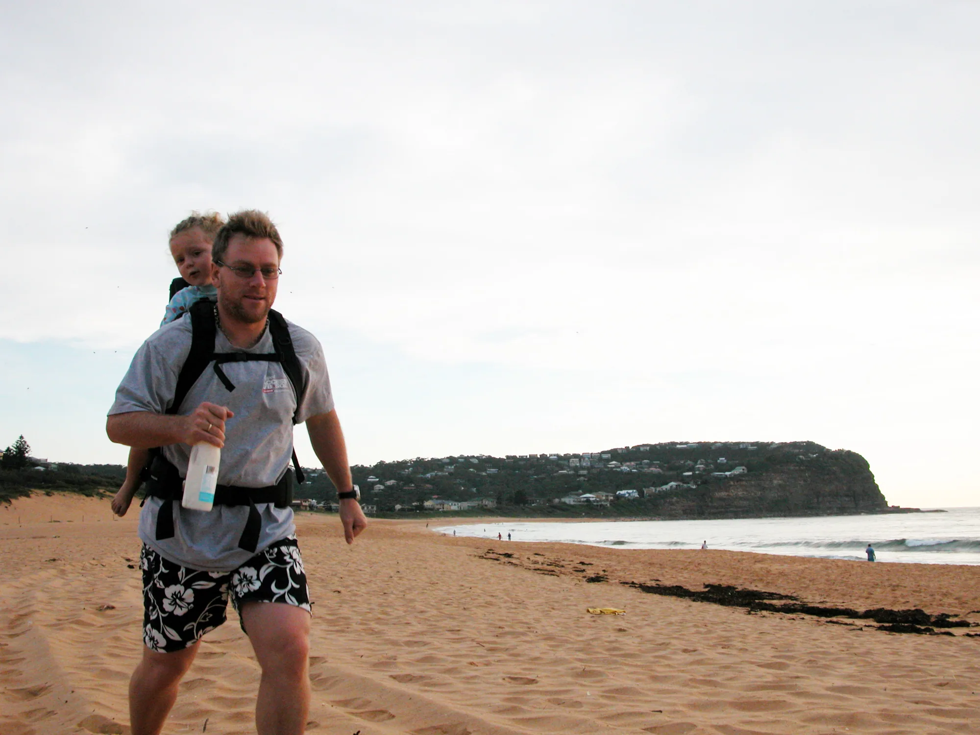 Eve and I at the beach a long long time ago…