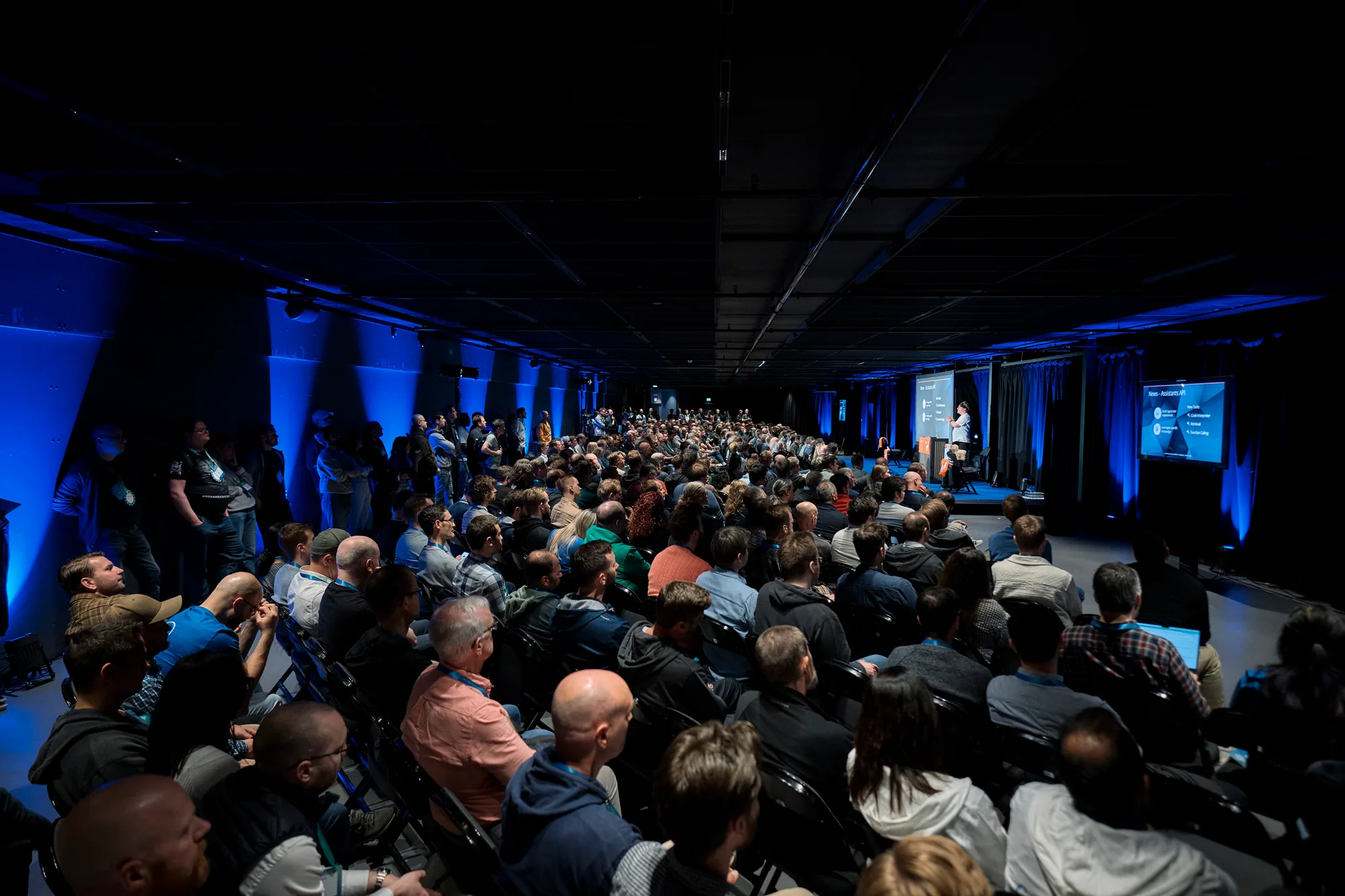 Tech conference audience