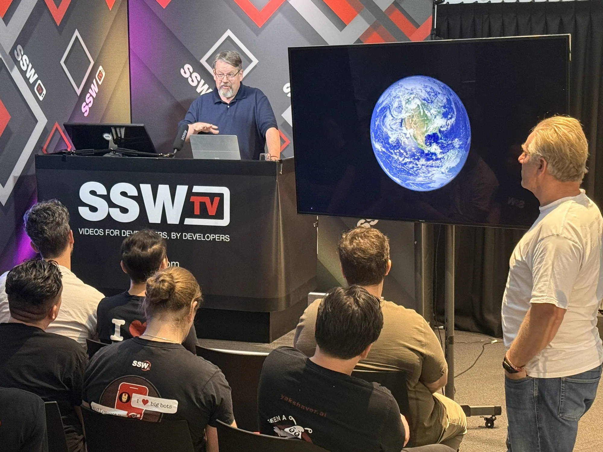 Another shot of me enjoying Richard’s talk at SSW Sydney